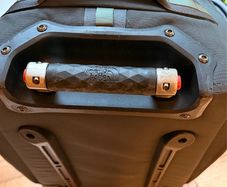 The North Face suitcase