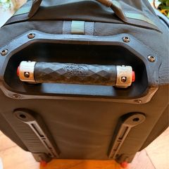 The North Face suitcase