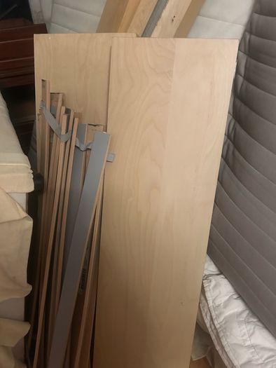 ikea single bed (Malm) & Mattress