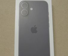 Empty BOX ONLY - Display model: Apple iPhone 16 Black & USB-C Power Adapter