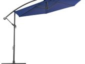 Cantilever Umbrella with Aluminium Pole 300 cm Blue