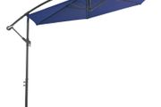 Cantilever Umbrella with Aluminium Pole 300 cm Blue
