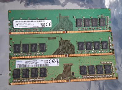 3x8GB DDR4 Desktop RAM Modules