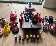Paw Patrol Mighty Movie Aircraft Carrier HQ Bundle