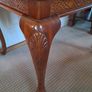 Mahogany coffee table with burr wood inlay Image 3