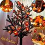 Autumn Decorations, Fairy Lights, 10 Maple Leaf Light, Garden Lights Outdoor Lights, Autumn Wreath, Christmas Decorations Halloween Decorations Leaves Decoration Thanksgiving Decorations Image 2