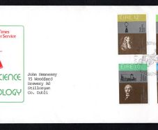 1981 Ireland Science & Technology Commemorative Stamps Irish Times Addressed First Day Cover (FDC)