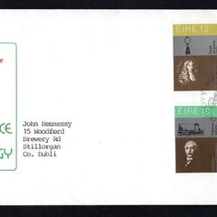 1981 Ireland Science & Technology Commemorative Stamps Irish Times Addressed First Day Cover (FDC)