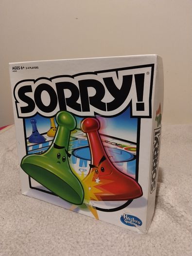 SORRY, Classic Hasbro Board Game;