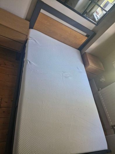 Small Double Bed, Emma Mattress & 2 Matching Lockers