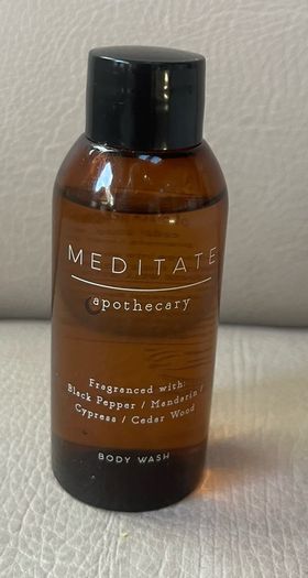 Apothecary Meditate Black Pepper Body Wash 60ml