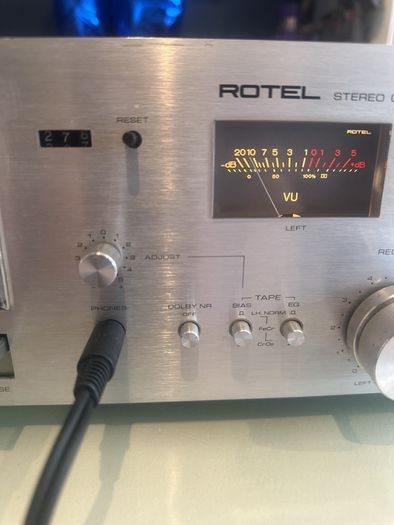 Rotel stereo cassette tape Deck RD-18F