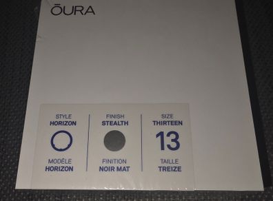 Oura Gen3 Stealth Size 13 (NEW)