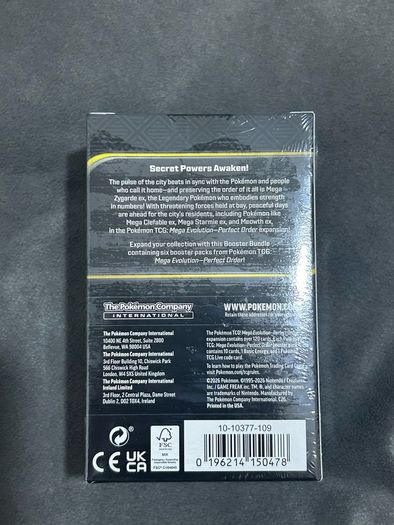 Pokemon Perfect order booster bundle