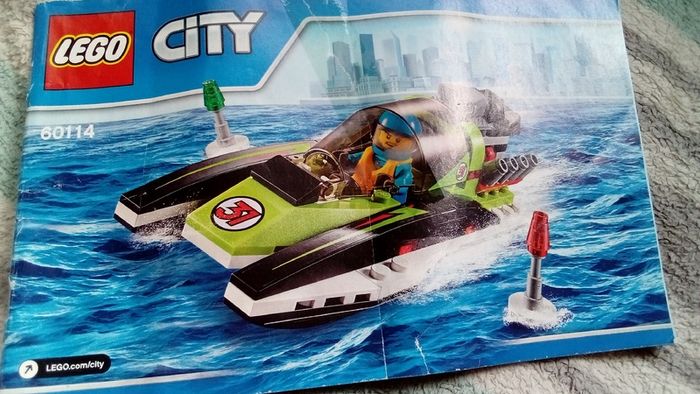 Lego city boat