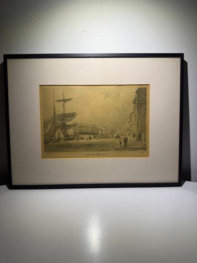 Set of 3 Vintage Old Belfast Prints - Pottinger's Entry, High Street, Old Theatre