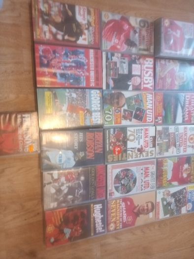 Manchester United vhs 25 in total