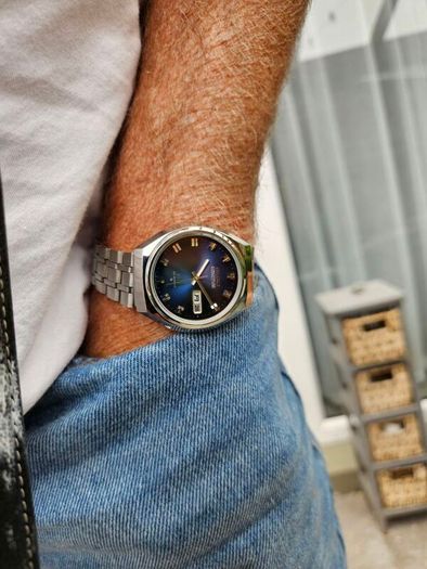 Watch Seiko 5 Actus SS Automatic. 1975.