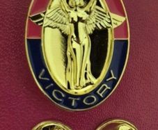 Us army, 1st infantry division, unit badge.