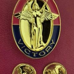 Us army, 1st infantry division, unit badge.