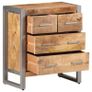 Sideboard 60x35x70 cm Rough Mango Wood Image 4
