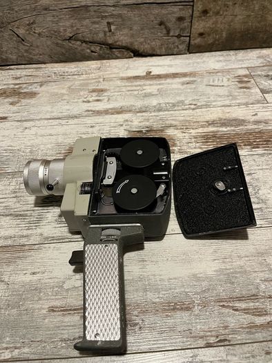 vintage movie camera