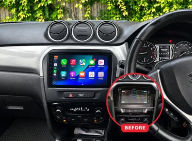Suzuki Grand Vitara Apple CarPlay & Android Auto Radio