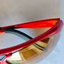 Bolle Parole Sunglasses Red Metallic Orange Mirrored Lens Cycling Running Sport Image 3