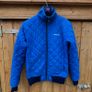 Adidas Reversible Mens Y2K Padded Jacket Blue\Red Stripe Small Image 6