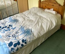Single Bed with Headboard.