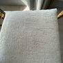 Set of 6 metal frame dining chairs with newly upholstered seats Image 7