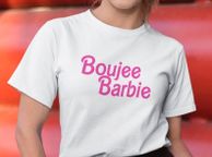 main image for ad Boujee Barbie T Shirt Funny Parody - Fast Dispatch - Digitally Printed for Smooth finish - Fast Fashion Tee