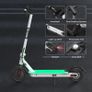 iScooter i8 Foldable Electric Scooter with Light Up Deck Image 10