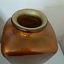 Large bronze colour vase Image 2