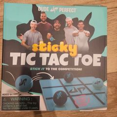 Sticky tic tac toe