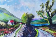 high road low road watercolour