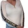 Ribbed blouse Image 3