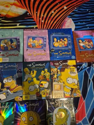 Simpsons complete season dvd bundle lot