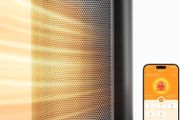 FREE 3 DAY DELIVERY Smart Electric Heater, Low Energy Efficient, 24H Timer Heater for Indoor Use with Thermostat, Wi-Fi App &amp;Voice Remote Control, Ceramic Heater Safety for Home Room Office Desk Portable