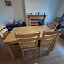 Dinning table and 6 chairs. Delivery in Tuam area Image 5