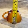 Amber glass espresso cups Image 5