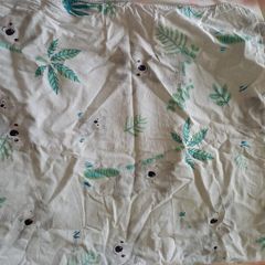 2 x cotbed size duvets from Aldi with sheet and waterproof sheets