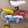 Kids pepper pig bike size 12 inch wheels Image 2