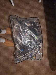 bag of random hangers