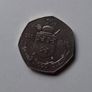 millennium 50p coin Image 3