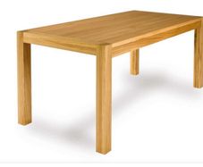 Solid Oak fineline table