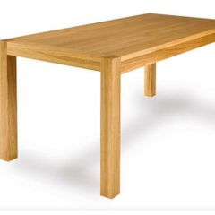 Solid Oak fineline table