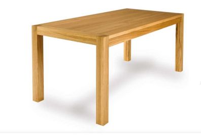 Solid Oak fineline table