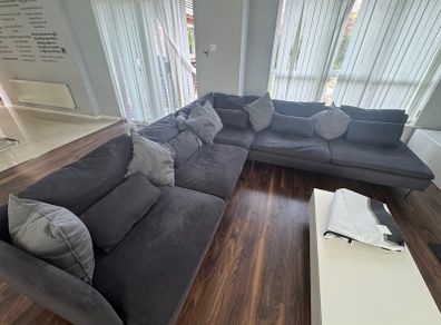 IKEA Corner Sofa, 6 seat