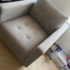 Grey Armchair